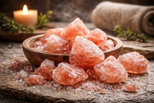Pink Salt Crystals & Chunks