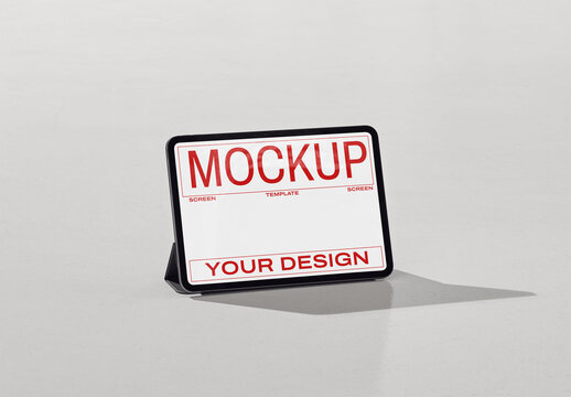 Mockup Of Customized Tablet
