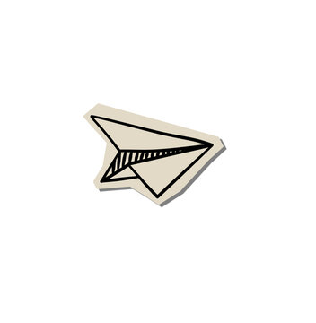 Scrapbook Paper Plane 