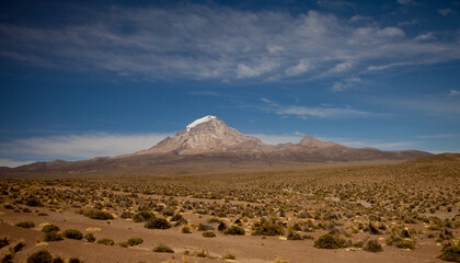 Anden Landschaft, Vulkan, Altiplano, Bolivien © chris74