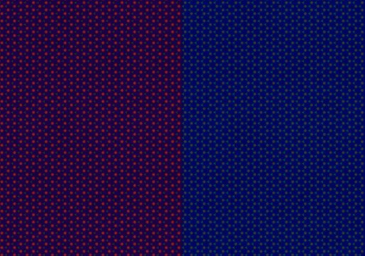Dark Purple Blue Split Abstract Pattern