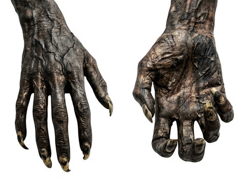Ancient egyptian mummy hands detailed archaeological find