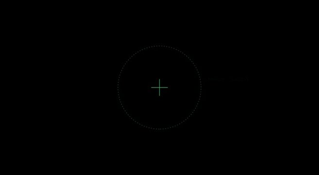 Digital target success hud overlay for business growth and animation