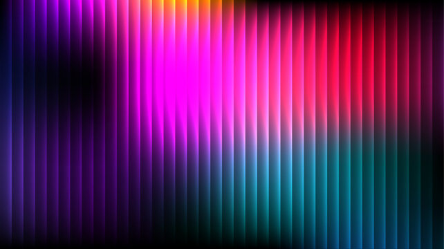 Blue aurora wave holographic abstract background design