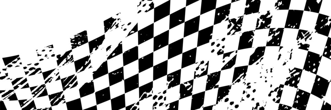 Black and white checkered pattern, Checkerboard seamless pattern