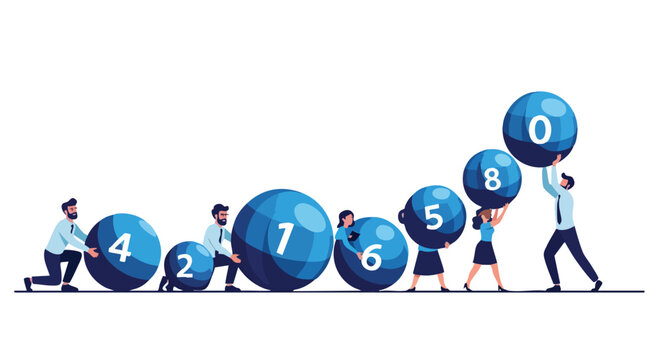 Agile corporate team streamlining complex big data analytics and collaborative workflows to drive scalable business growth and digital transformation