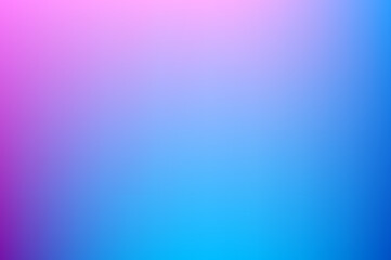 Obraz na płótnie Canvas Abstract vibrant colorful gradient vector background with smooth transition of pink purple and bright blue neon shades for modern creative design