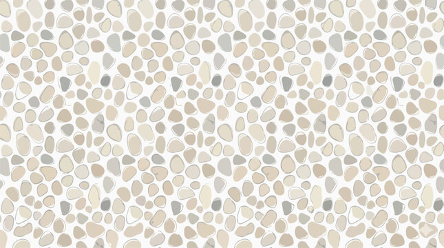 Seamless Abstract Pebble Stone Pattern Background