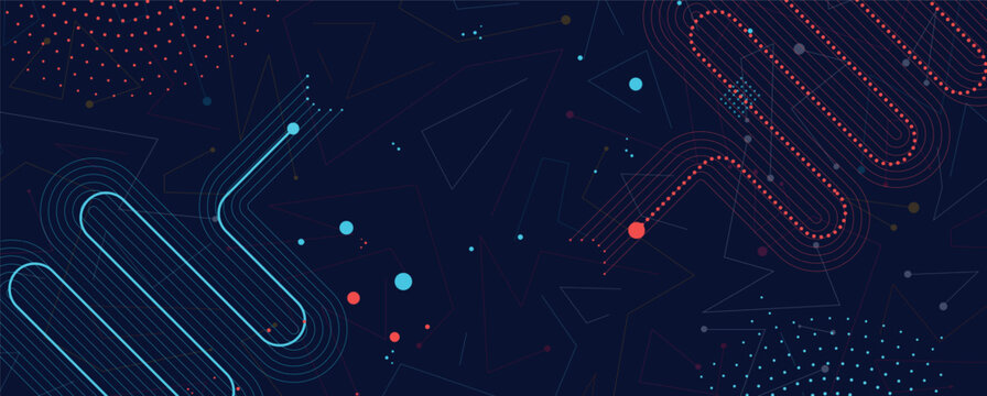 Abstract high technology and science background