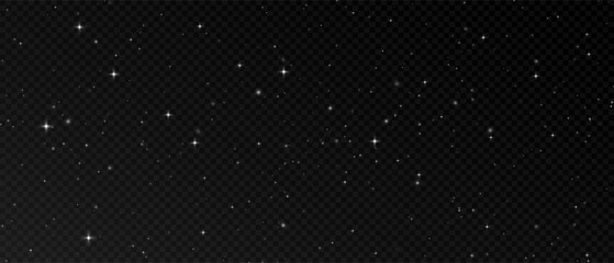 Obraz premium Shimmering Dust. Bokeh Lights. Festive Designs.White png dust light. Bokeh light lights effect background. Christmas background of shining dust. Christmas glowing light confetti and spark overlay
