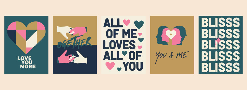 All of me loves you, Romantic typography art, Heart and soul quotes, Valentine day graphics, Love and devotion slogans, Minimalist text posters, Modern relationship doodles

