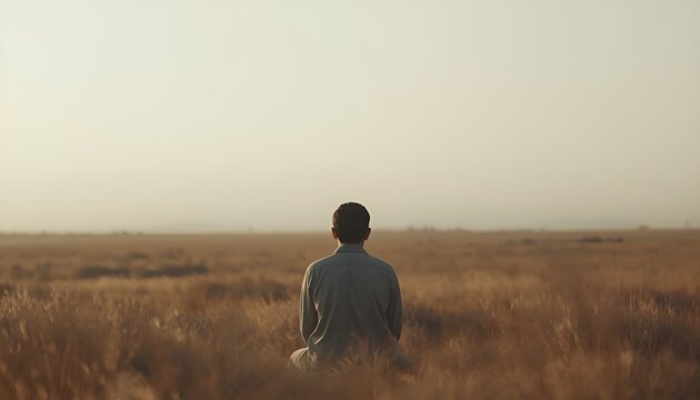 Zoning out deep thinking lifestyle concept