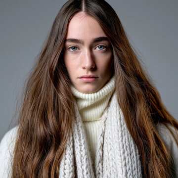 classic female portrait