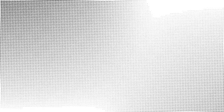 Dotted halftone gradient texture. Fading polka dot background. Repeated dots gradation pattern background. Black vanishing comic pop art overlay backdrop. Halftone raster effect wallpaper. Vector