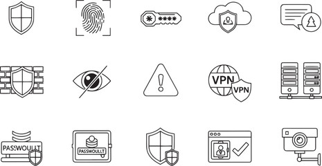 Fototapeta premium Renewable Energy Icon Set with Solar, Wind, and Eco Tech Symbols