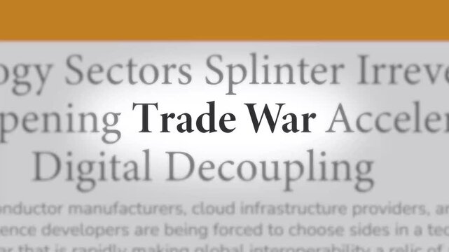 Global Economies Are Increasingly Impacted by Escalating Trade War Tensions, Tariffs and International Economic Policies