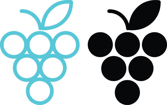 Comparison of raspberry pi and blackberry cluster logos