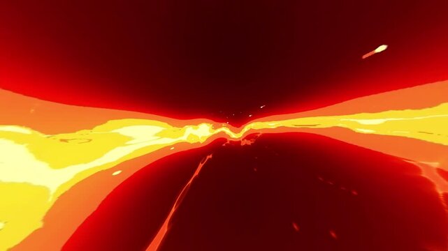 Comic Manga Action Fire Power Animation
A comic explosive fire ray with power cartoon like style on a black background
