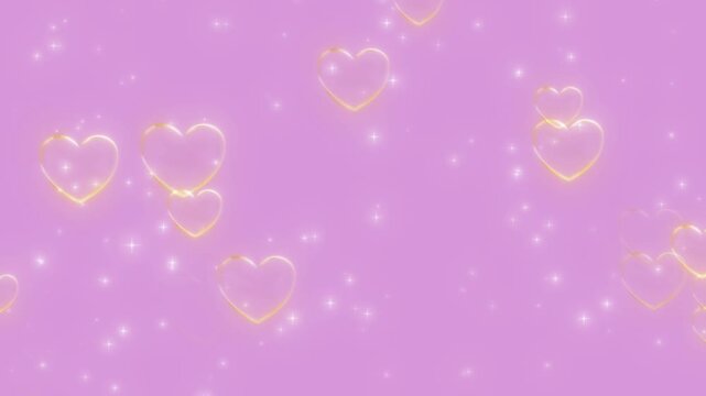 Amethyst Pink DDA0DD Hex Code - Transparent hearts soap bubbles balloons sparks shimmer glitter flying movement holiday valentines day dynamic loop animation glowing particles abstract backdrop market