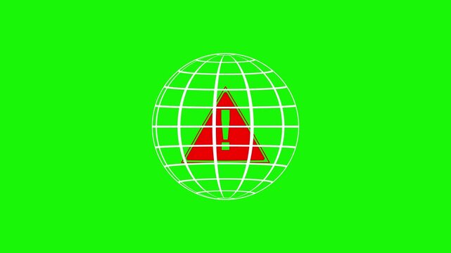 Abstract geometric wireframe sphere 3 d rendering green background futuristic technology