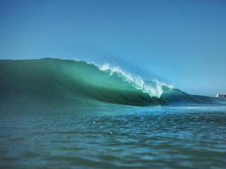 Naklejka premium stunning wave amazing colours
