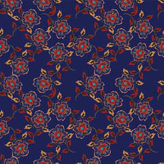 Obraz premium seamless pattern with colorful pattern