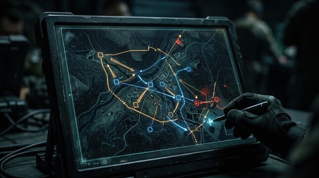 world map at war
