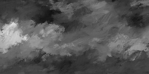 A weathered expanse of old grunge paper texture dissolves into a dark night sky where ethereal smoke and abstract clouds drift beneath the pale light of a distant moon © hossain