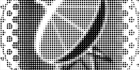 Fototapeta premium Abstract black and white wavy lines illustration viewed from directly above showcasing flowing curves and swirling patterns