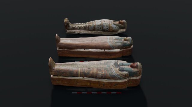 Coffins of Mummy History Background