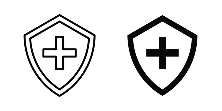 Health insurance icon. Vector icons for design projects