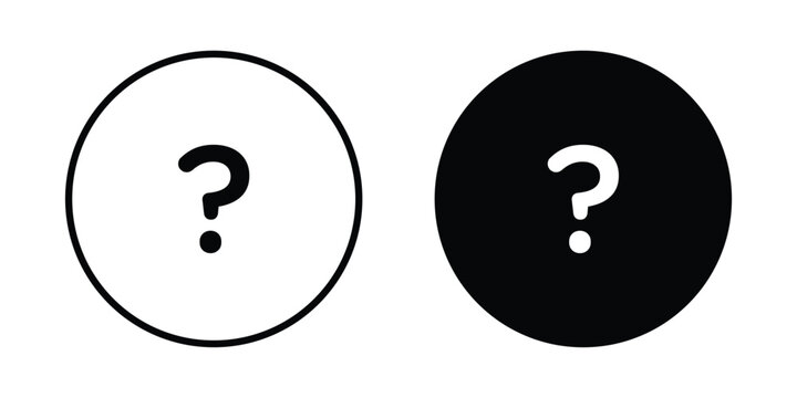 Help icon. Vector icons for design projects