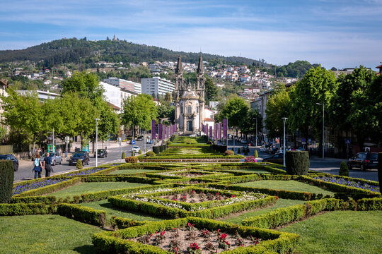 Views from the city of Guimar&atilde;es, Portugal