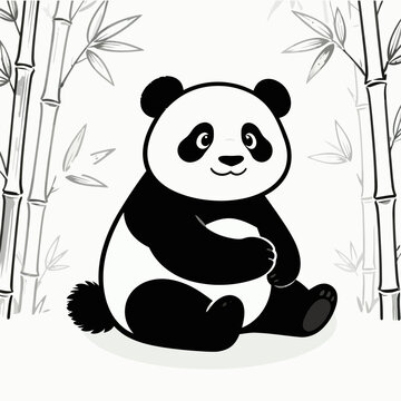 cute_panda_in_bamboo_forest_vector_illustration