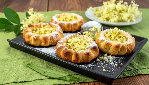 Holunderbl&uuml;tenk&uuml;chle (traditionell!)