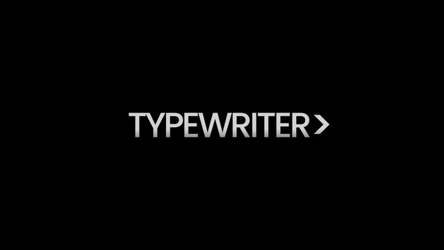 Typewriter 4