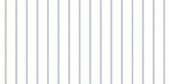Classic Blue and White Vertical Pinstripe Seamless Pattern Textile Background for Professional Business Shirts Apparel and Corporate Branding Design