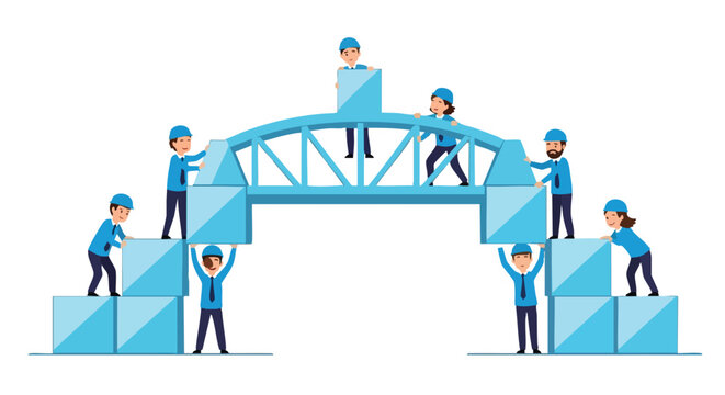 Strategic Business Team Collaborating to Build Scalable Infrastructure and Bridge Operational Gaps