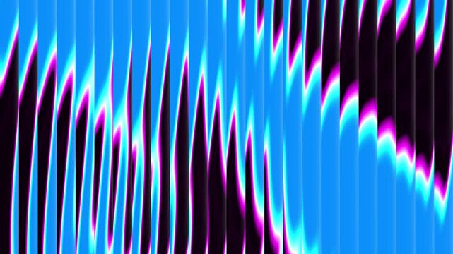 Abstract Wave Pattern in Blue and Purple Tones: A mesmerizing digital artwork features a dynamic wave-like design with a vibrant blend of blue and purple hues.