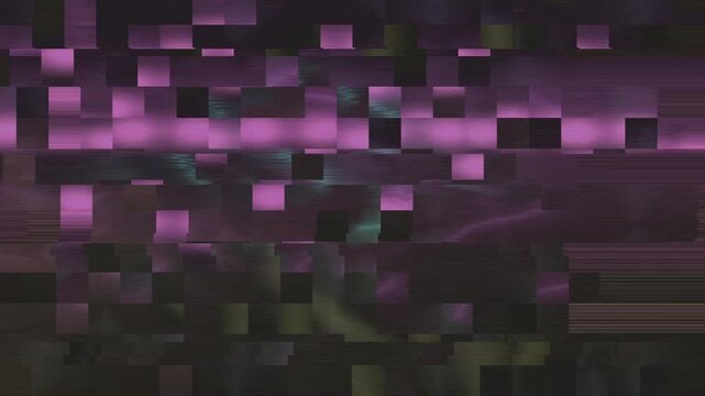 Abstract Distortion Glitch Background Loop for App Demo and Presentation