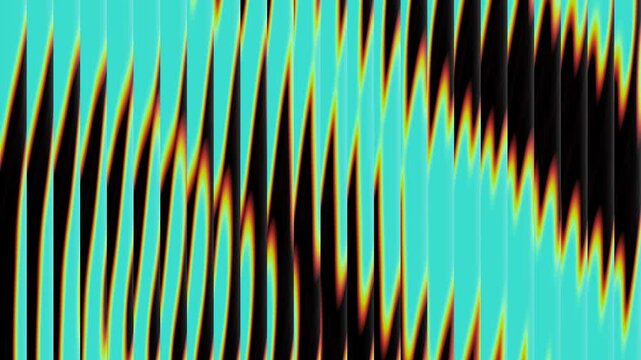 Wavy Color Pattern: An abstract composition of dynamic, textured, and colorful lines creates a sense of movement and visual excitement.