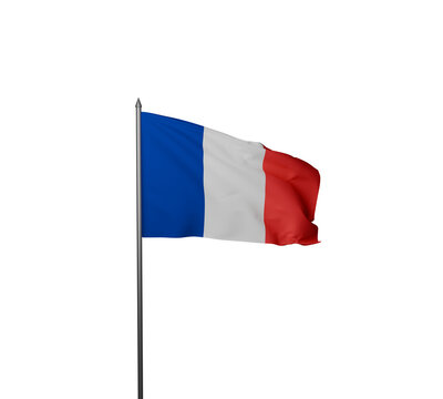 flag of france waving png