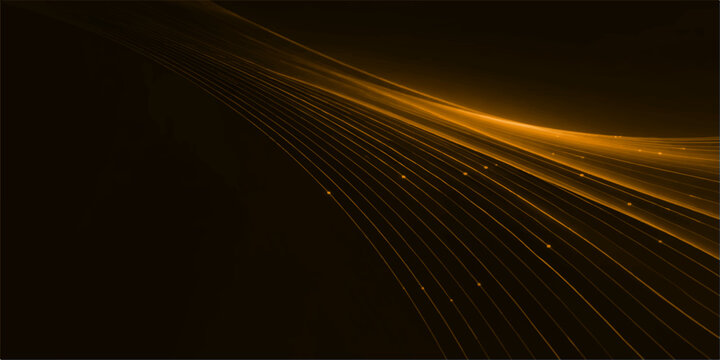 Dynamic blue light trails create a digital motion wave pattern over a dark highway grid representing energy and technology in this abstract business wallpaper backdrop