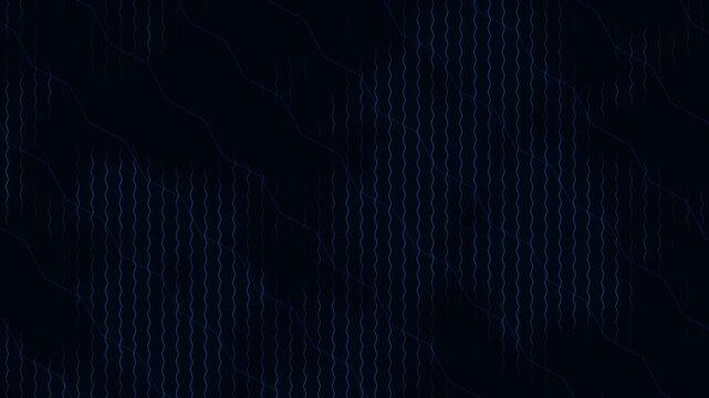 Blue Scanlines Motion Background With Digital Tech Texture