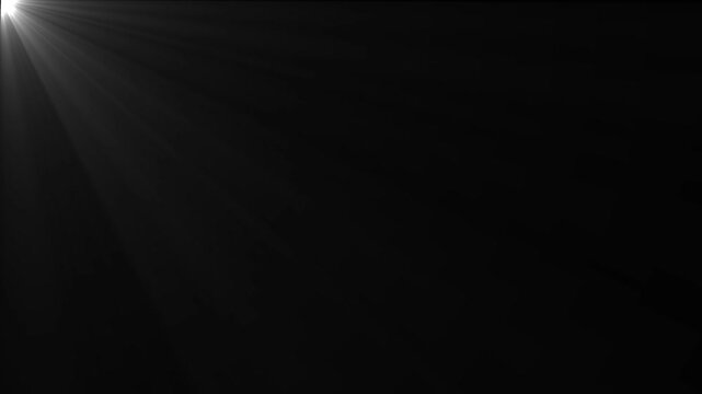 Light ray stock animation video concept.Shine or sun effect on white cc light ray animation. cc light rays on cc star bust .