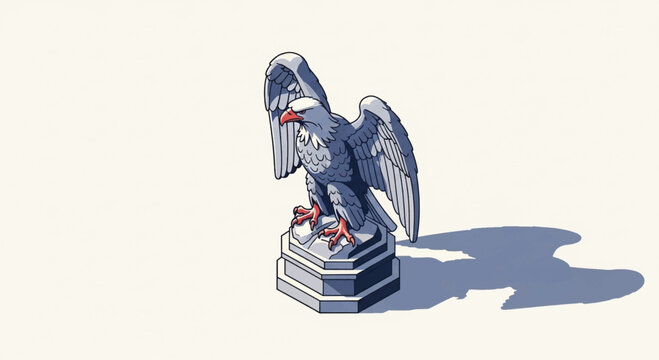 Gargoyle, stone gargoyle statue, winged creature, architectural icon, gray stone