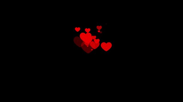 Social media emoji with heart isolated icon for reaction animation .