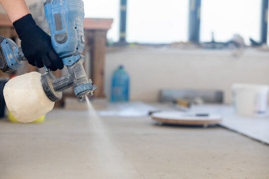 Preparing the floor for tiling