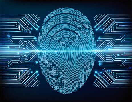 biometric finger print tech security scanner