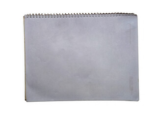 Naklejka premium Gray minimalist fabric texture with folds